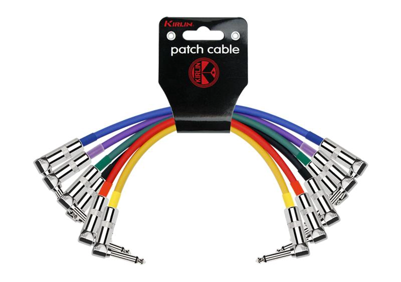 PACK 6 CABLE PATCH ANGULO 0,15M IPV6-243-0,15 KIRLIN - 1