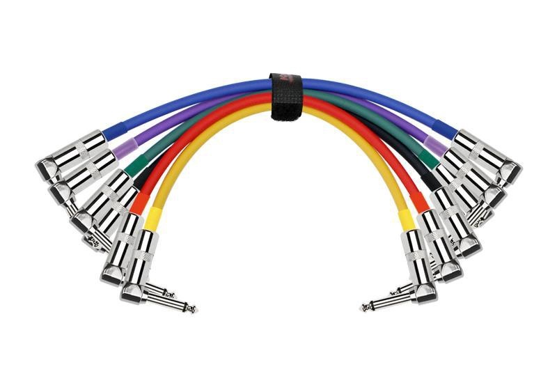 PACK 6 CABLE PATCH ANGULO 0,15M IPV6-243-0,15 KIRLIN - 2