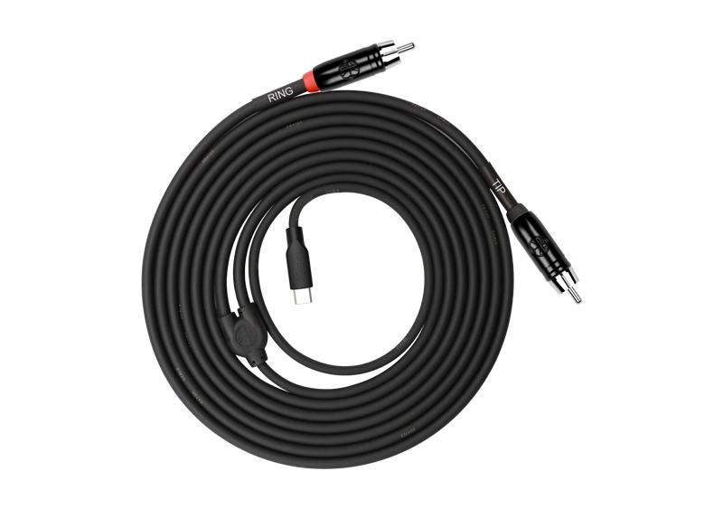 CABLE USB-C A RCA 3M UY-C-394B-3 KIRLIN - 2