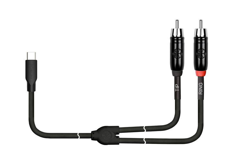 CABLE USB-C A RCA 3M UY-C-394B-3 KIRLIN - 3