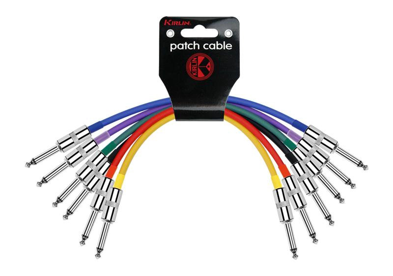 PACK 6 CABLE PATCH 0,3M IPV6-241-0,30 KIRLIN - 1
