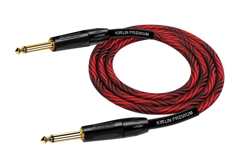 CABLE INSTRUMENTO PREMIUM 6M ROJO IWB-201BF-6-WBR KIRLIN - 2