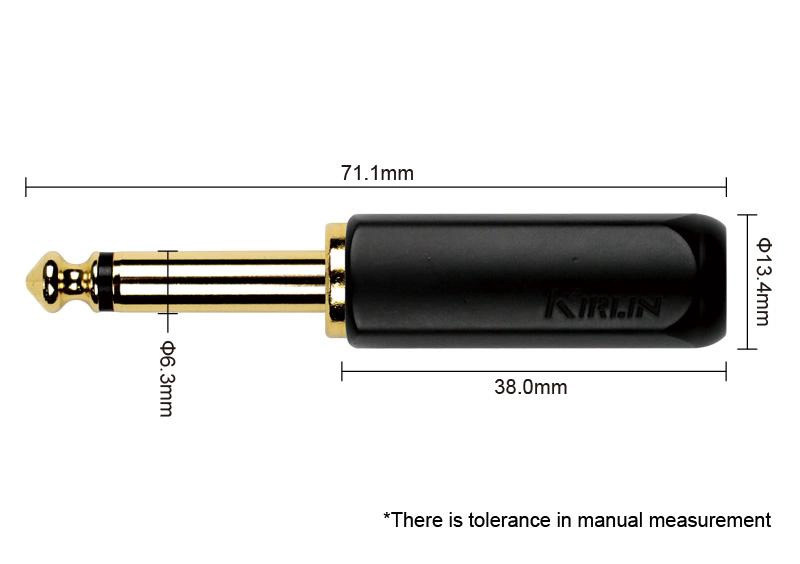 CABLE INSTRUMENTO 6M GRIS IP-181BEG/GA-6 KIRLIN - 3