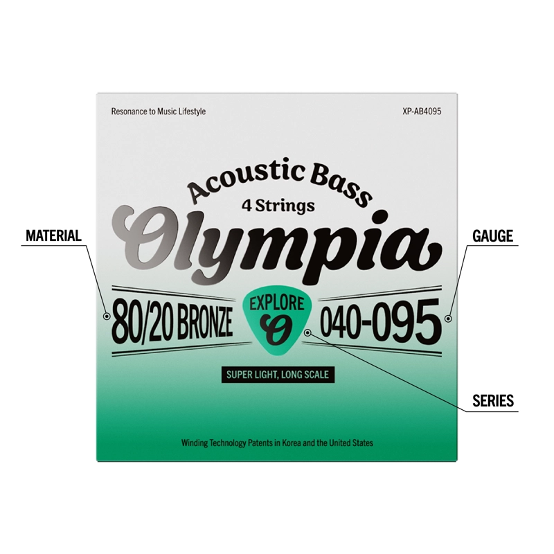 SET BAJO ACUSTICO 4 40-95 XP-AB4095 OLYMPIA - 2