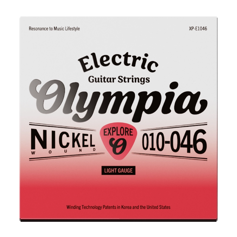 SET GUITARRA ELE CTRICA REGULAR 10-46 XP-E1046 OLYMPIA - 1