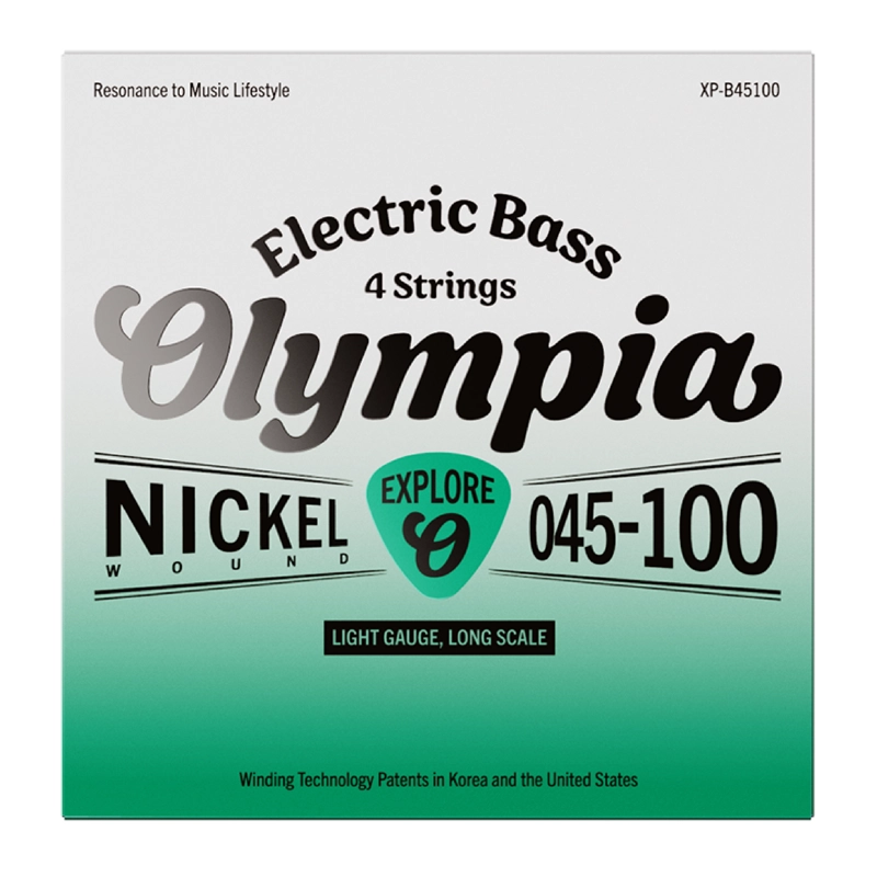 SET CUERDAS BAJO ELE CT 45-100 PF-B45100/FW OLYMPIA - 1
