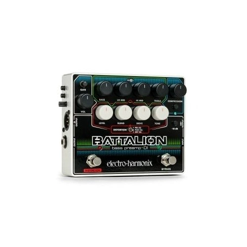 PEDAL PARA BAJO PREAMP + DI BATTALION ELECTRO HARMONIX - 1
