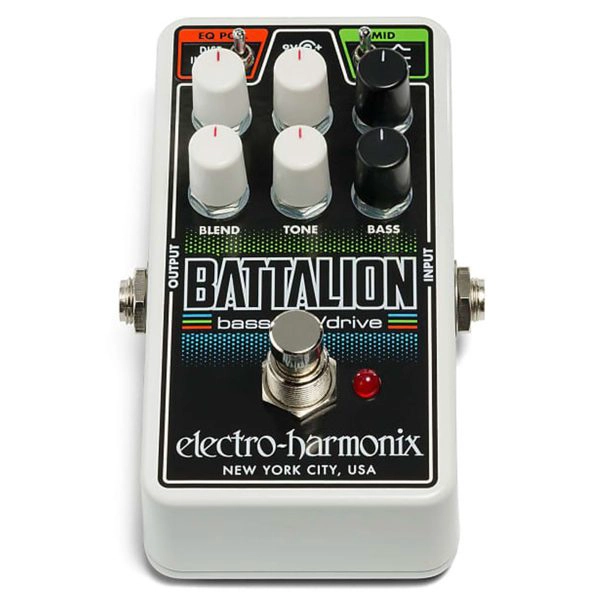 PEDAL PREAMP BAJO/OVERDRIVE NANO BATTALION ELECTRO HARMONIX - 2