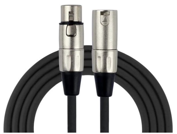 PACK 4 CABLE MICROFONO SERIE C XLR 3M KIRLIN MPC4-280-3 - 2