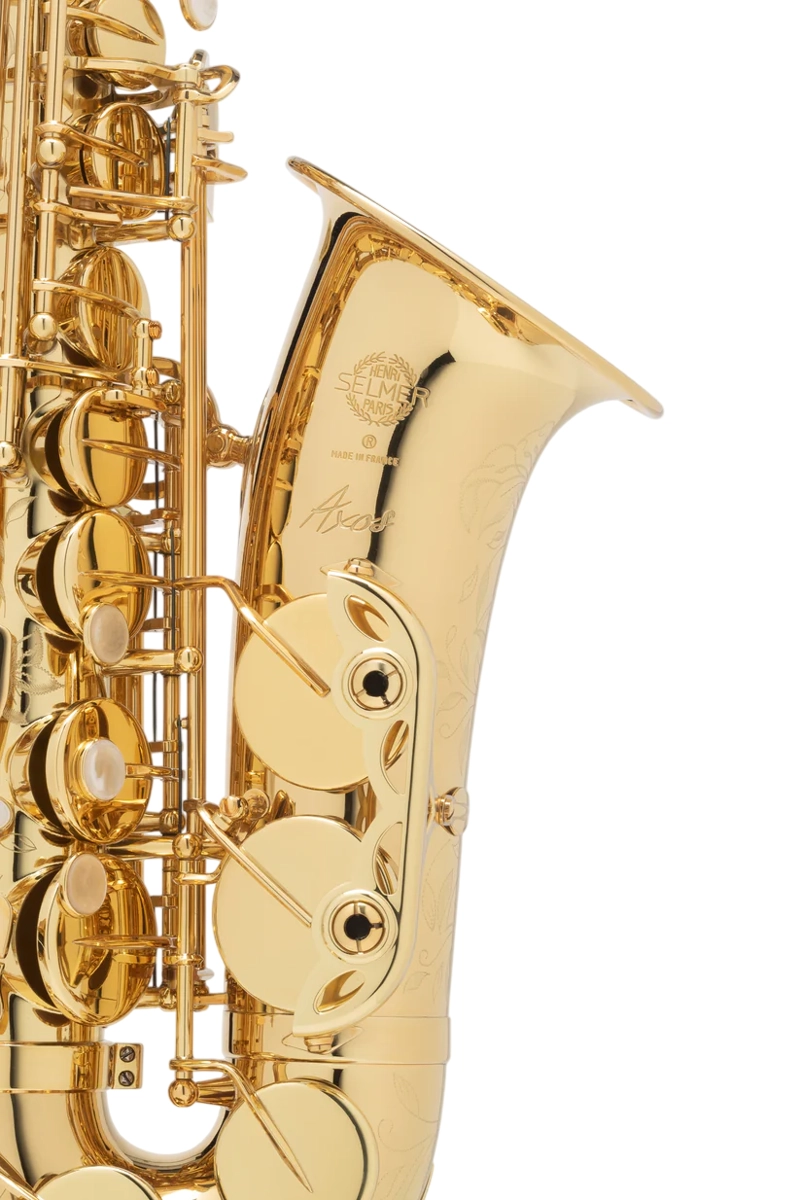SAXO ALTO AXOS GOLD ENGRAVED SELMER-PARIS - 4
