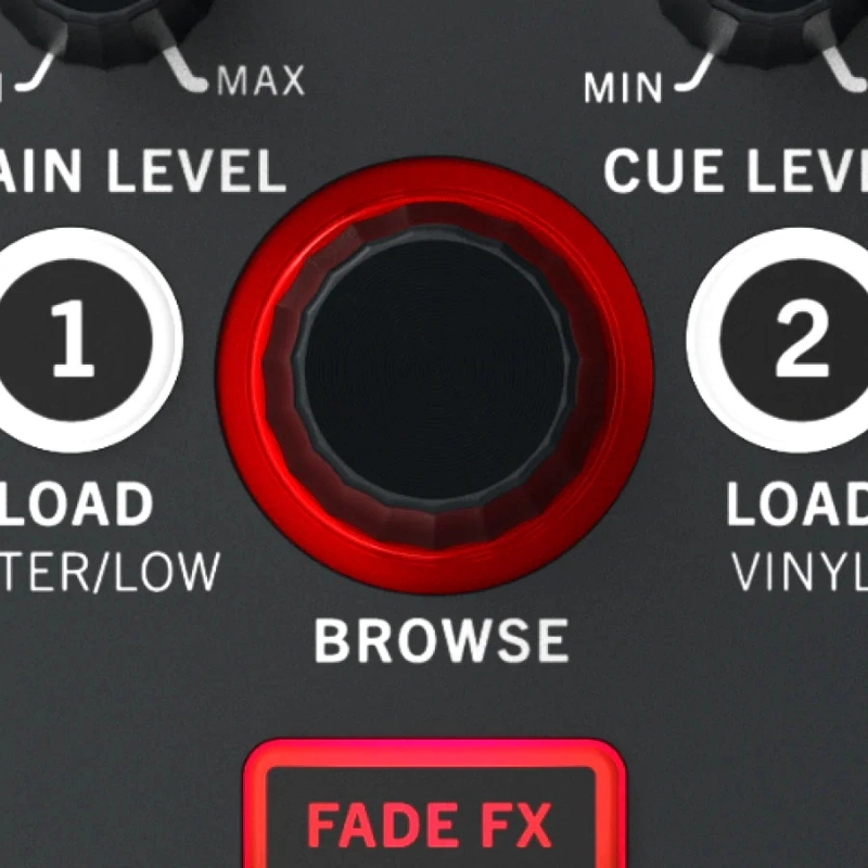 CONTROLADOR DJ MIXTRACKGO NUMARK - 8