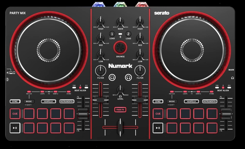 CONTROLADOR DJ PARTYMIXIII NUMARK - 2