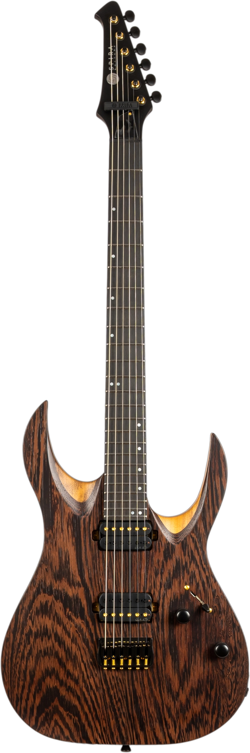 GUITARRA ELE CTRICA S-1000 PRO BLACK LIMBA SPIRA - 1