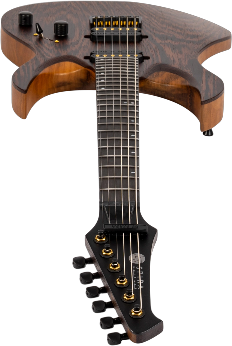 GUITARRA ELE CTRICA S-1000 PRO BLACK LIMBA SPIRA - 2