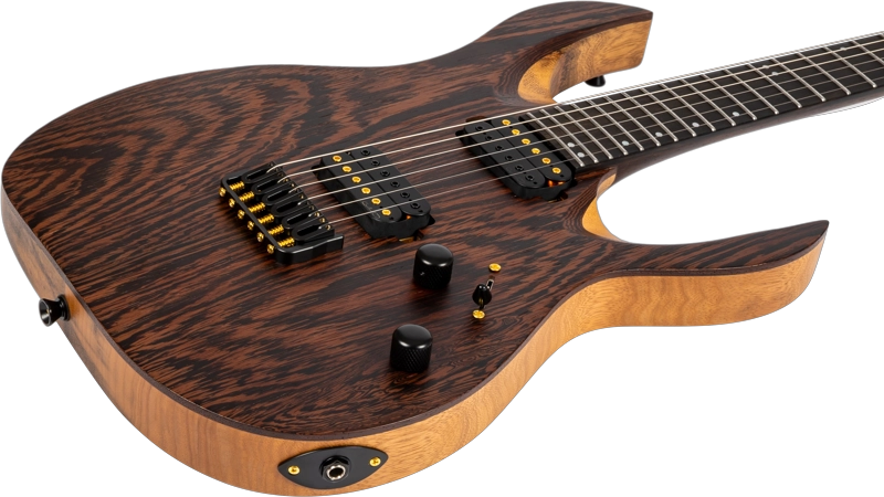 GUITARRA ELE CTRICA S-1000 PRO BLACK LIMBA SPIRA - 7