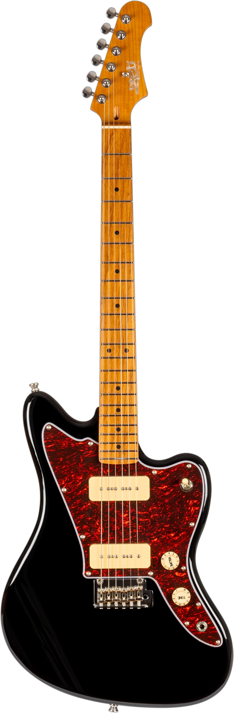 GUITARRA ELE CTRICA JJ-300 P90 BK JET - 1