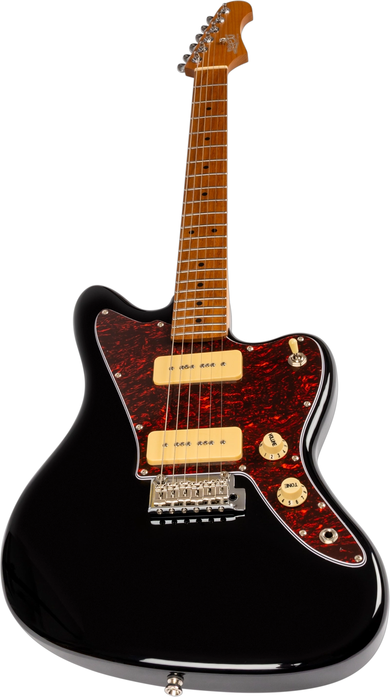 GUITARRA ELE CTRICA JJ-300 P90 BK JET - 3