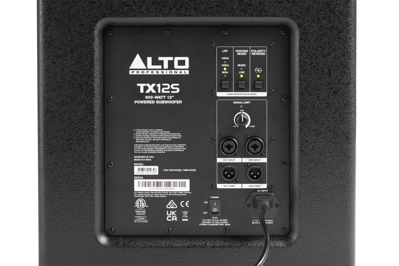 SUB BAJO ACTIVO TX12S 12' 900W ALTO PROFESSIONAL - 3
