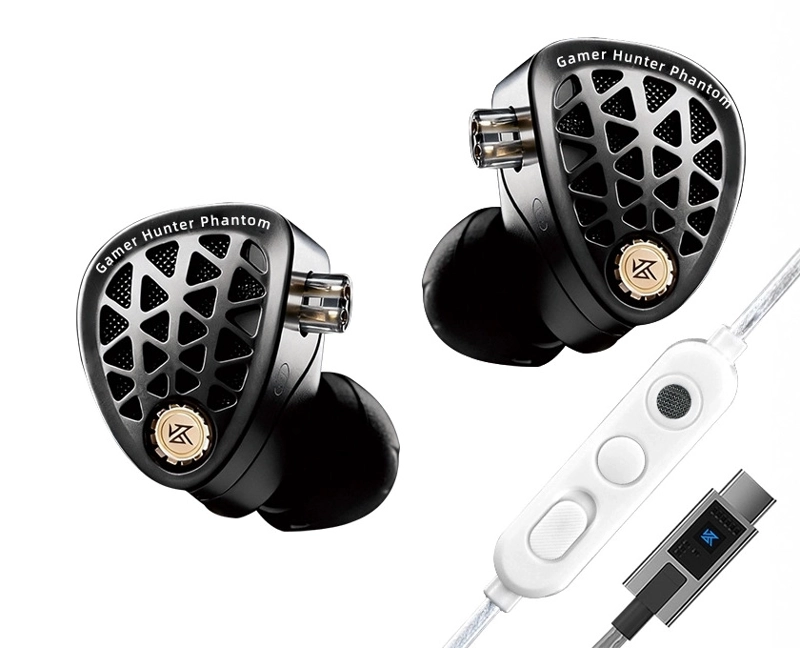 AUDIFONO PHANTOM-MIC NEGRO KZ - 1