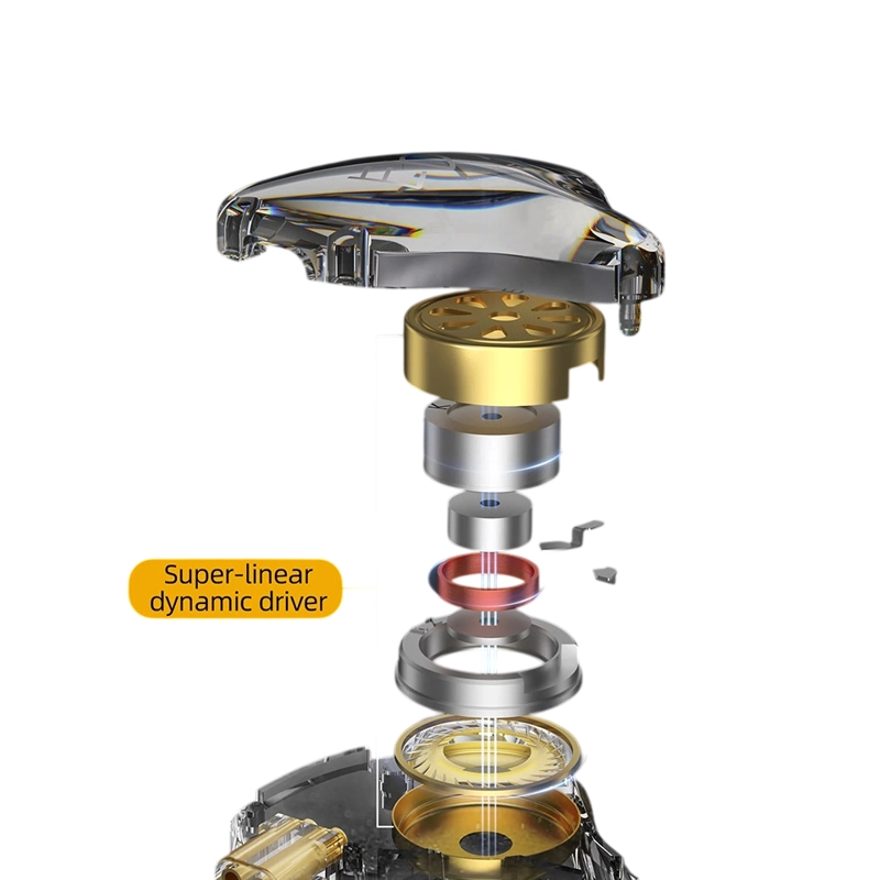 AUDIFONO EDX LITE TRANSPARENTE KZ - 9
