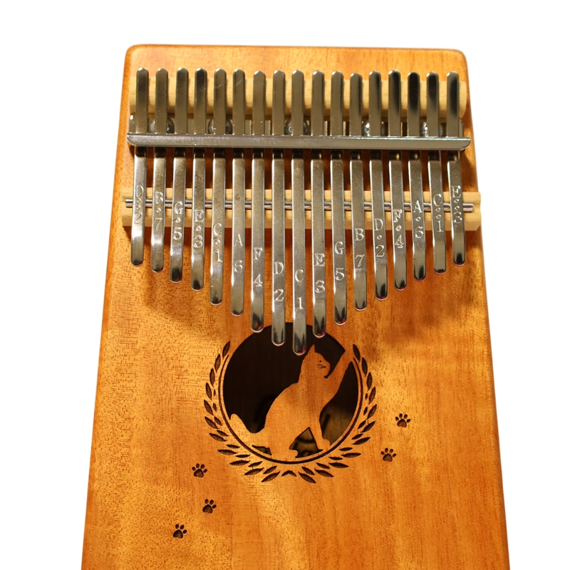 KALIMBA 17 TECLAS MAHOGANY TP + FUNDA TPWK-173C - 2