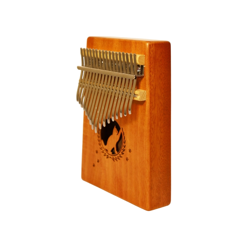 KALIMBA 17 TECLAS MAHOGANY TP + FUNDA TPWK-173C - 3