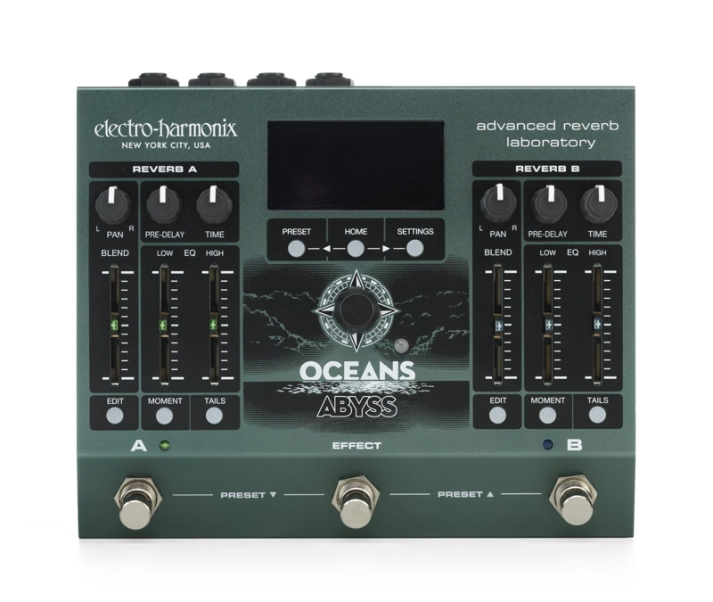 PEDAL GUITAR/BASS OCEANS ABYSS ELECTRO HARMONIX - 1
