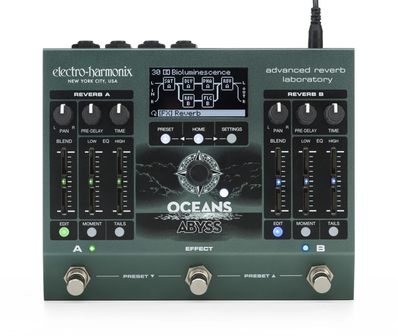 PEDAL GUITAR/BASS OCEANS ABYSS ELECTRO HARMONIX - 2
