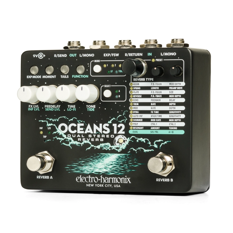 PEDAL GUITAR/BASS DUAL STEREO OCEANS12 ELECTRO HARMONIX - 2