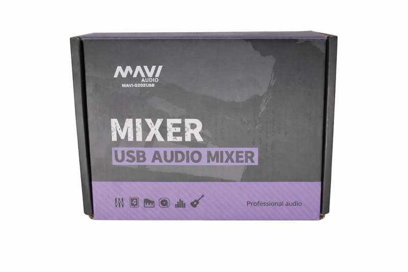 MEZCLADOR DE AUDIO Q202USB MAVI - 4