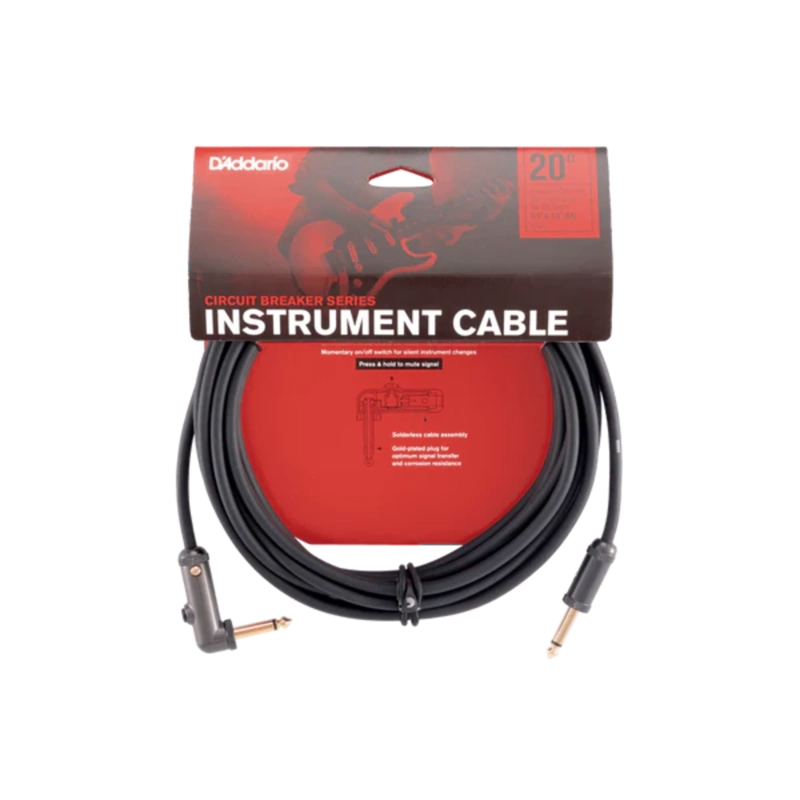 CABLE DE INSTRUMENTO PLUG 1/4' PW-AGRA-20 PLANET WAVES - 1