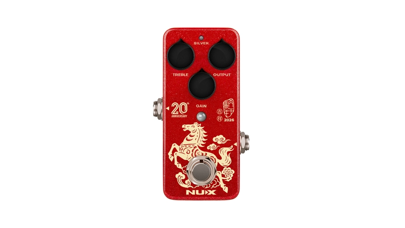 PEDAL PARA GUITARRA OVERDRIVE NOD-1 HORSEMAN RED NUX - 1