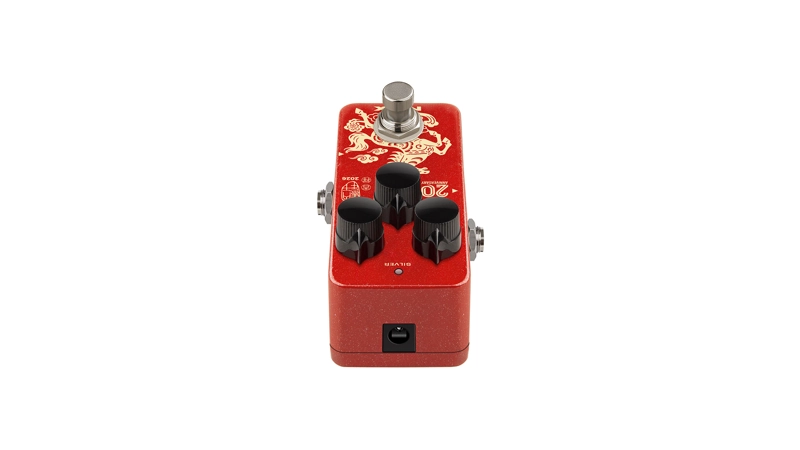 PEDAL PARA GUITARRA OVERDRIVE NOD-1 HORSEMAN RED NUX - 2