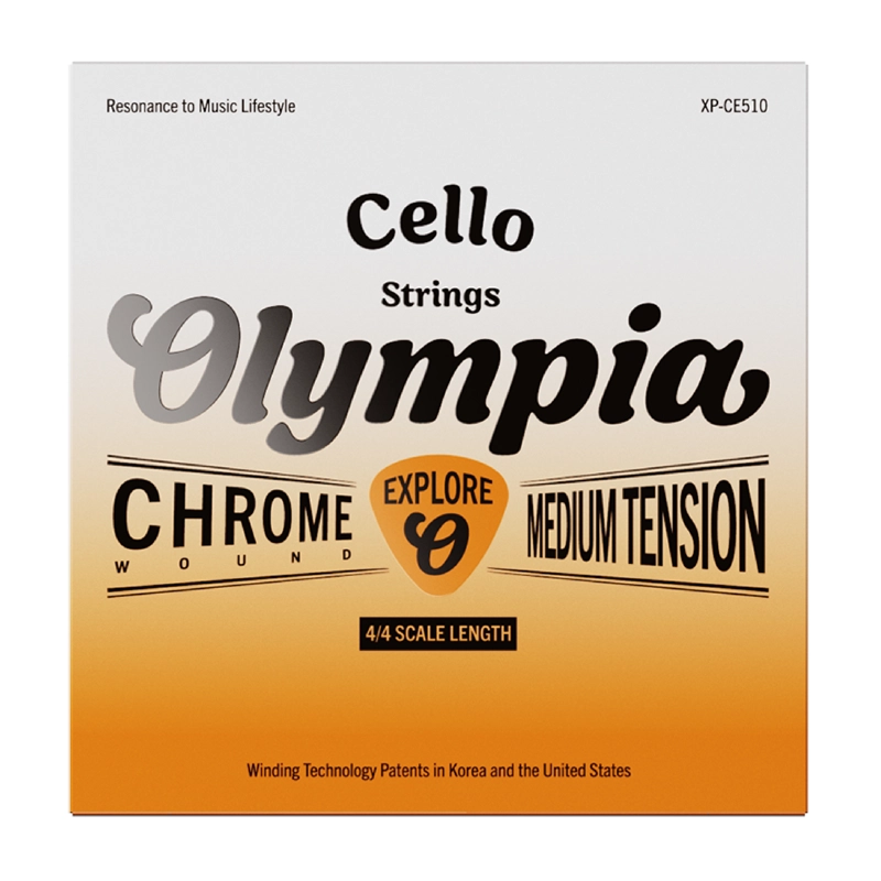 SET CUERDAS CELLO 4/4 XP-CE510 OLYMPIA - 1