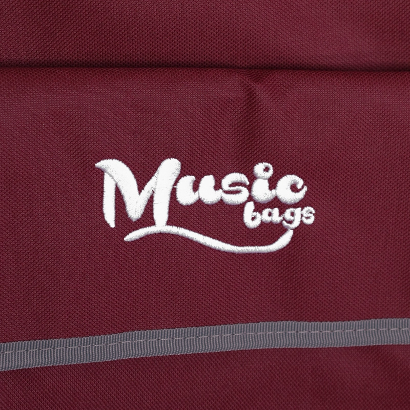 FUNDA GUITARRA ELECTRICA 15MM MUB-122E-BURG - 3