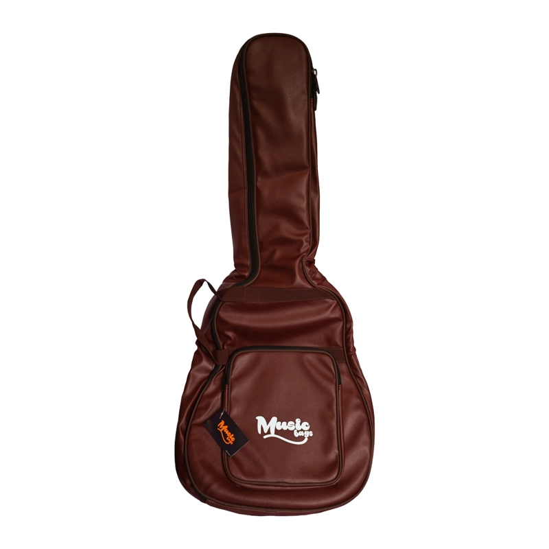 FUNDA GUITARRA ELECTROACUSTICA 10MM MUB-125A-BURG - 1