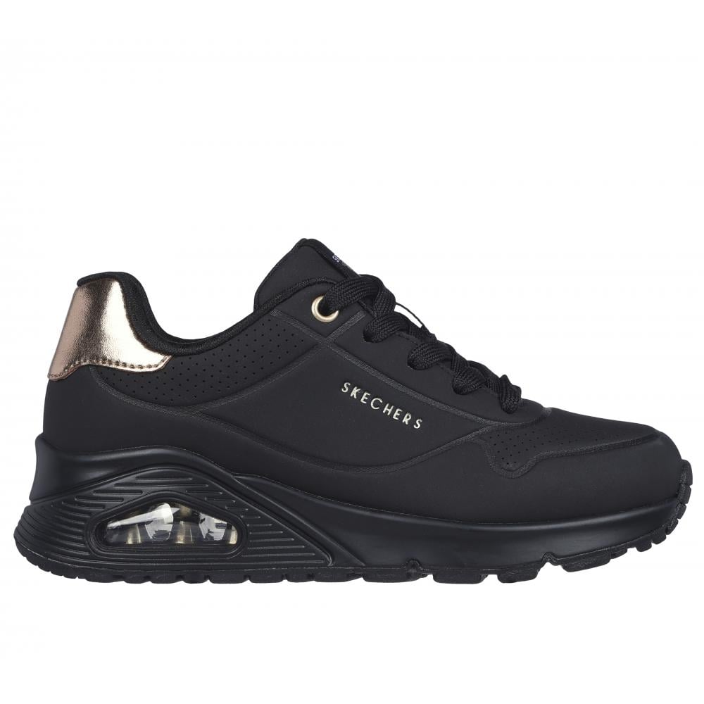 ZAPATILLA NIÑA UNO GEN1 SHIMMER AWAY NEGRO SKECHERS - 1