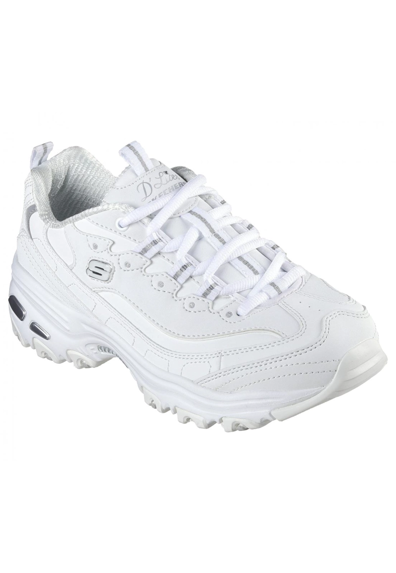 ZAPATILLA MUJER D'LITES PLAY ON BLANCO SKECHERS - 5