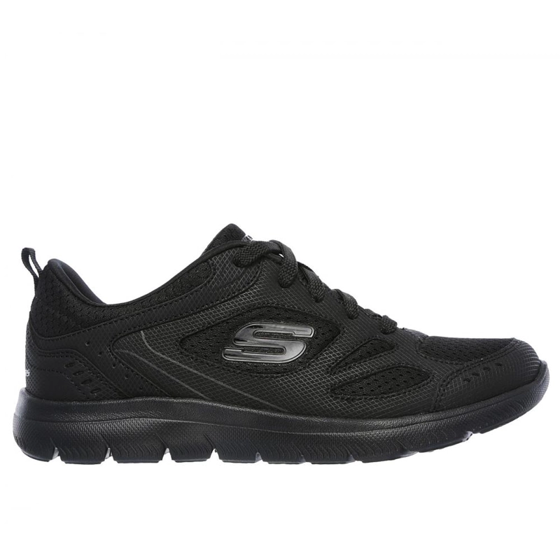 ZAPATILLA MUJER SUMMITS SUITED NEGRO SKECHERS - 1