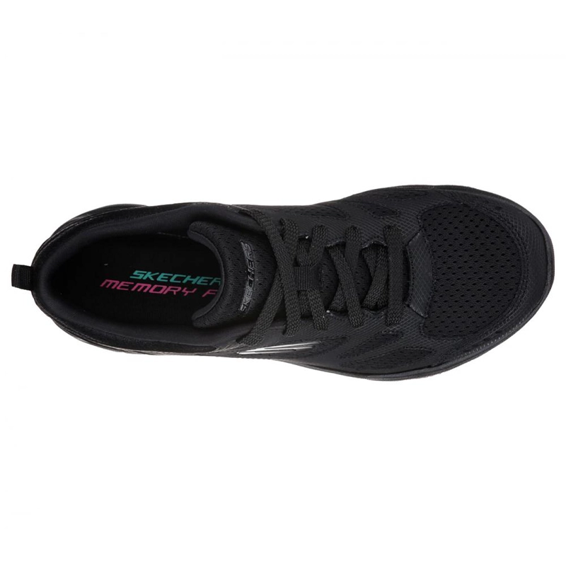 ZAPATILLA MUJER SUMMITS SUITED NEGRO SKECHERS - 2