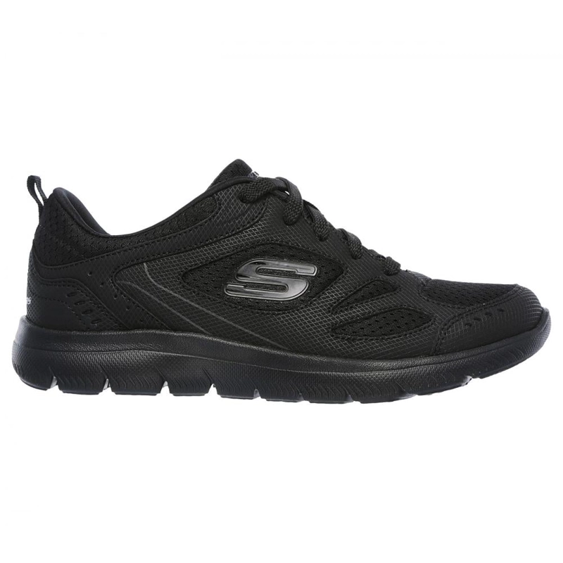 ZAPATILLA MUJER SUMMITS SUITED NEGRO SKECHERS - 5