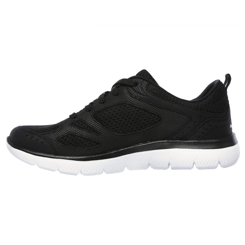 ZAPATILLA MUJER SUMMITS SUITED  NEGRO SKECHERS - 4