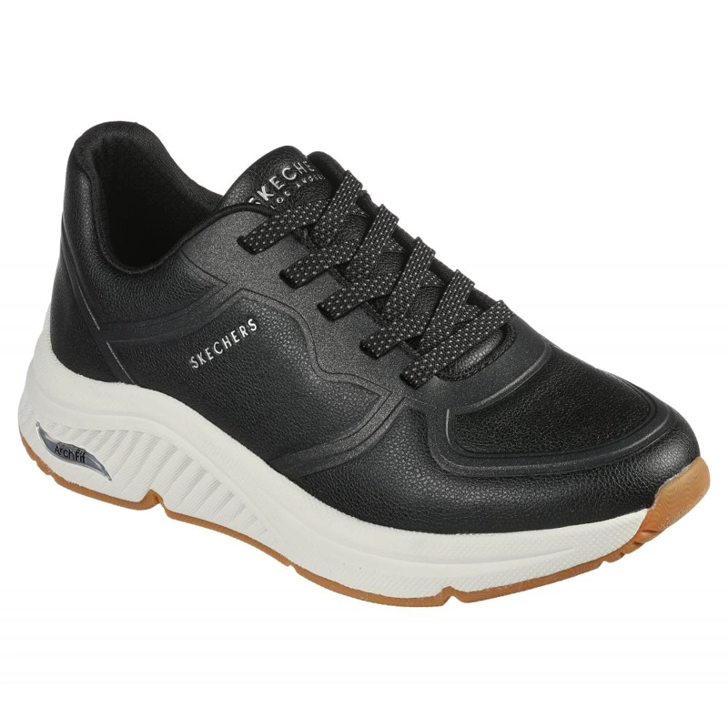 ZAPATILLAS MUJER SKECHERS URBANAS NEGRO ARCH FIT S-MILES MILE MAKERS - 1