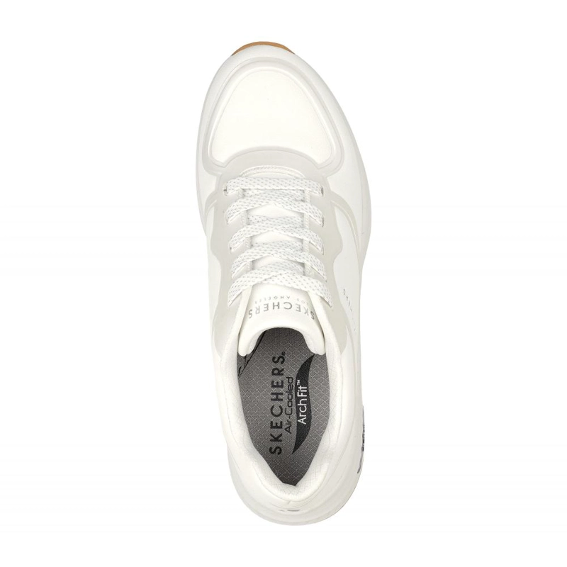ZAPATILLAS MUJER SKECHERS URBANAS BLANCO ARCH FIT S-MILES MILE MAKERS - 3