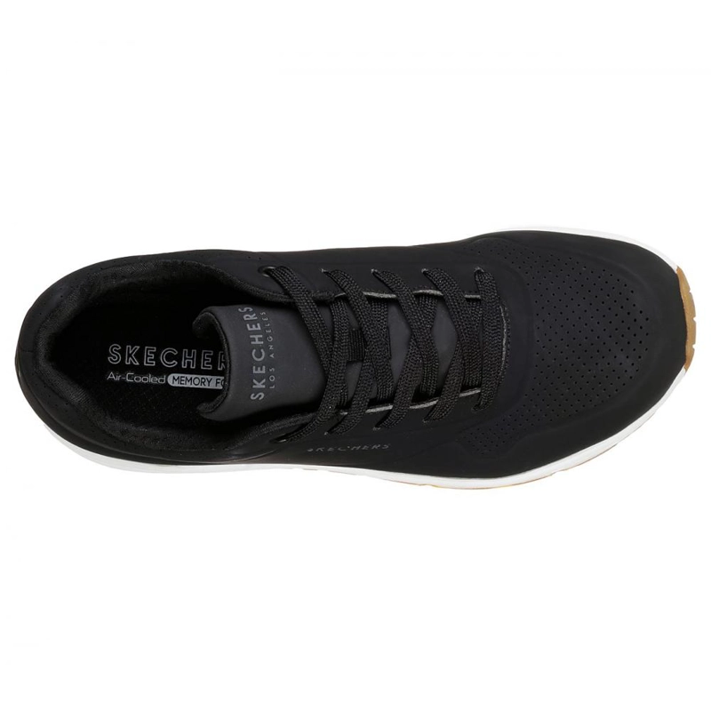 ZAPATILLA MUJER UNO STAND ON AIR NEGRA SKECHERS - 3
