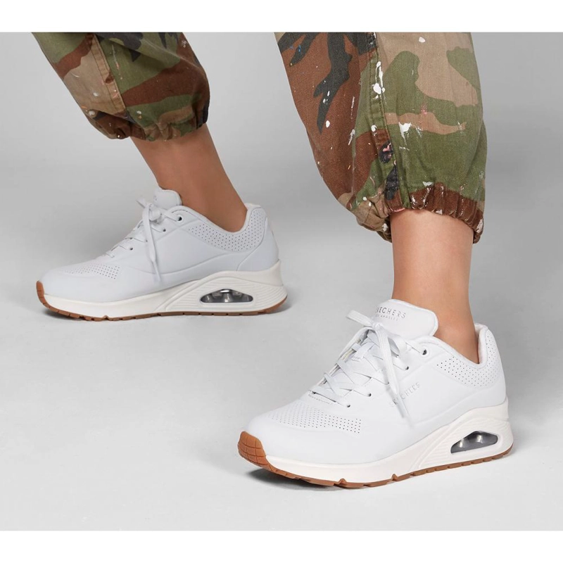 ZAPATILLA MUJER UNO STAND ON AIR BLANCO SKECHERS - 1