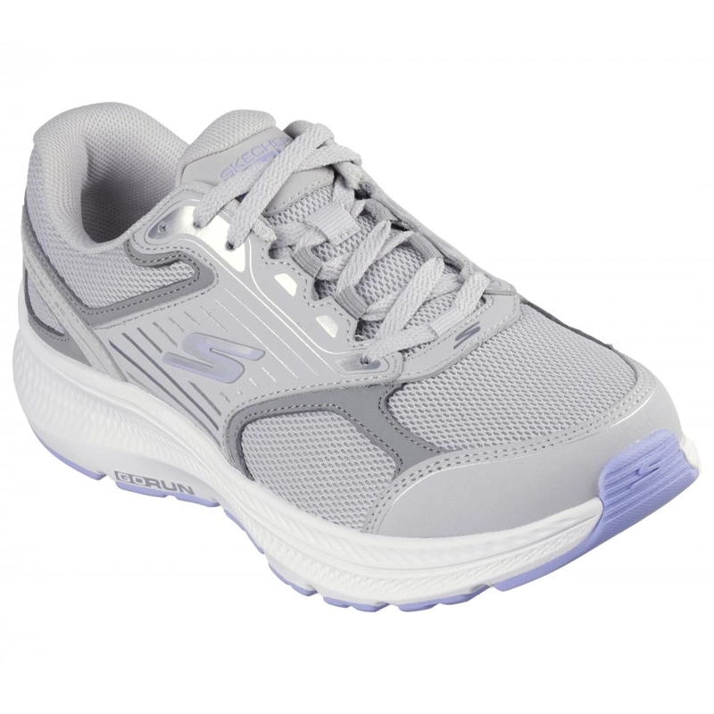 ZAPATILLAS MUJER SKECHERS GRIS CUERO GO RUN CONSISTENT 2.0 ADVANTAGE - 5