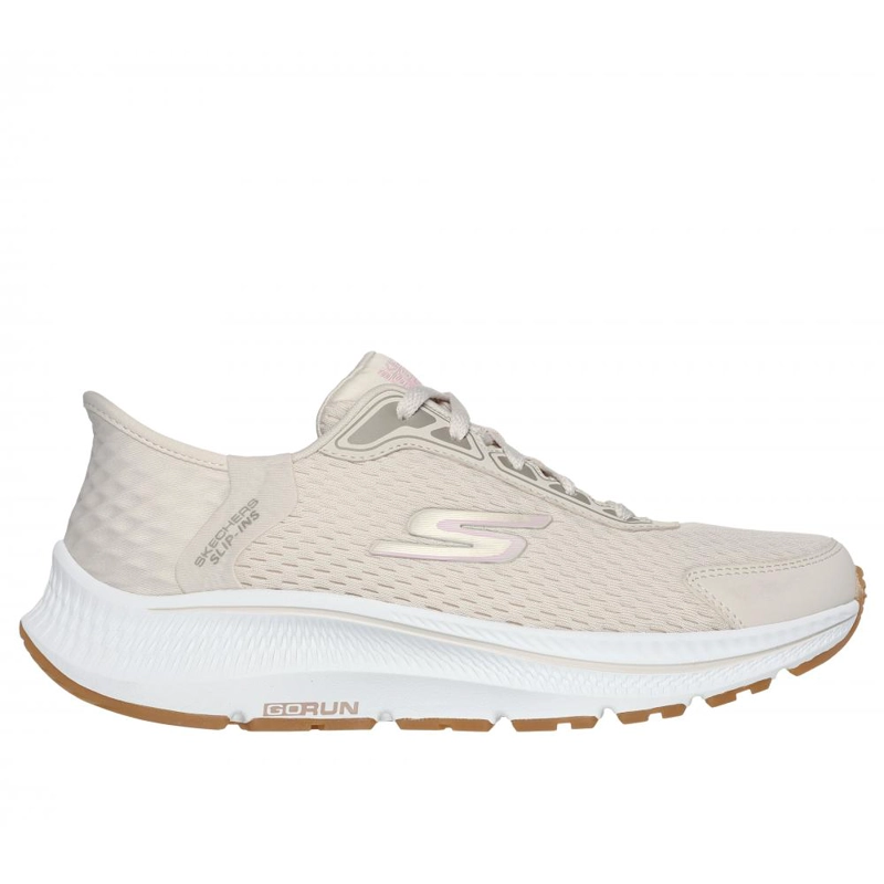 ZAPATILLA MUJER SKECHERS SLIP-INS: GO RUN CONSISTENT BEIGE - 1