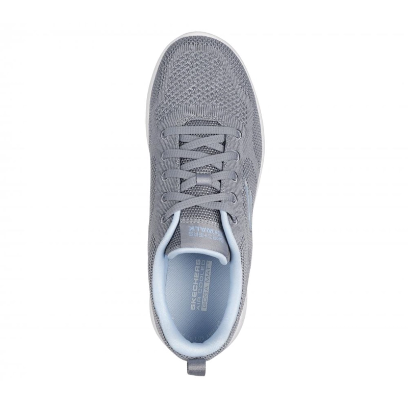 ZAPATILLAS MUJER SKECHERS GRIS GO WALK JOY - 2