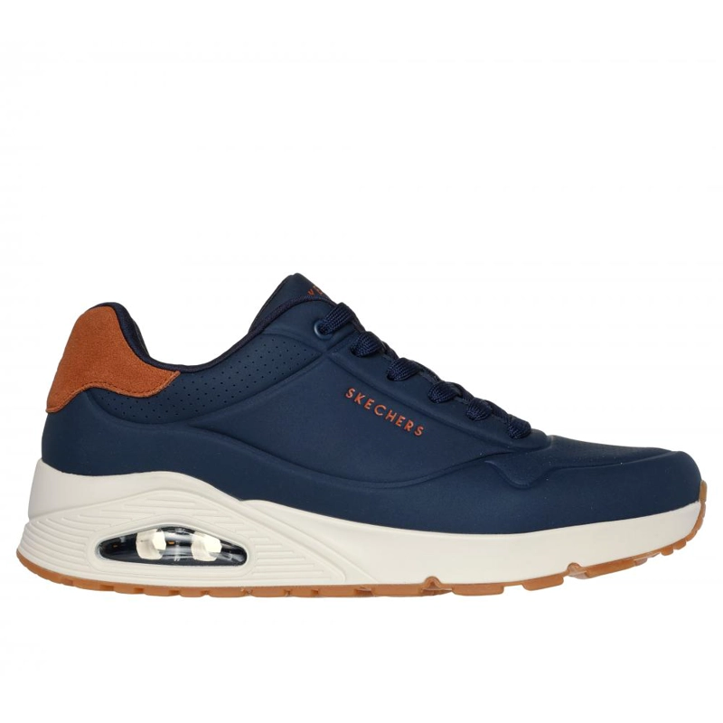 ZAPATILLA HOMBRE UNO NAVY SKECHERS - 1